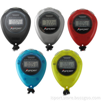 Shock Resistant Stopwatch with Split Memory